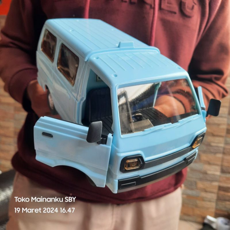 Mobil Remote Control RC Mobil Carry Angkutan Kota Bisa Buka Pintu