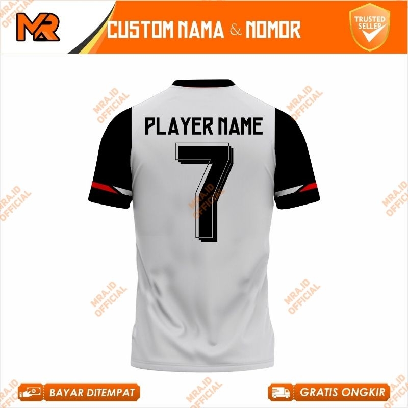 Saelaris_ Setelan Jersey Argentina Baju Bola Anak Bisa Cetak Nama Dan Nomor