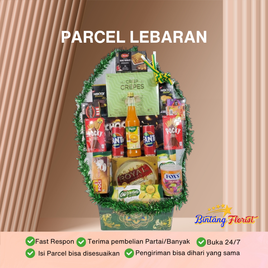 

Bintang Florist Parcel Hampers Bingkisan Ramadhan Hari Raya Lebaran Idul Fitri Premium Murah Meriah