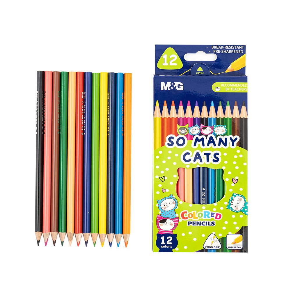 

M&G COLOUR PENCIL SO MANY CATS 12C 24C 36C/CRAYON PENSIL