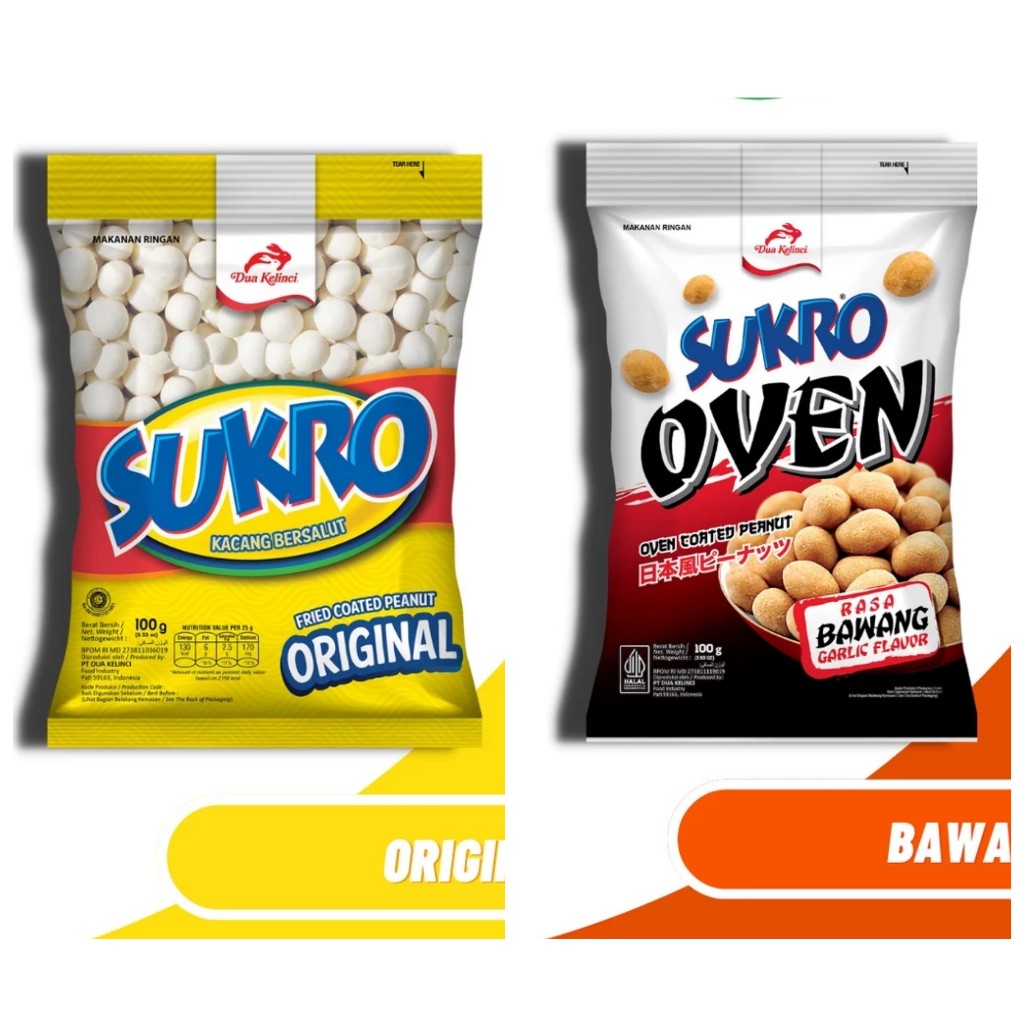 

KACANG SUKRO DUA KELINCI 38GRAM