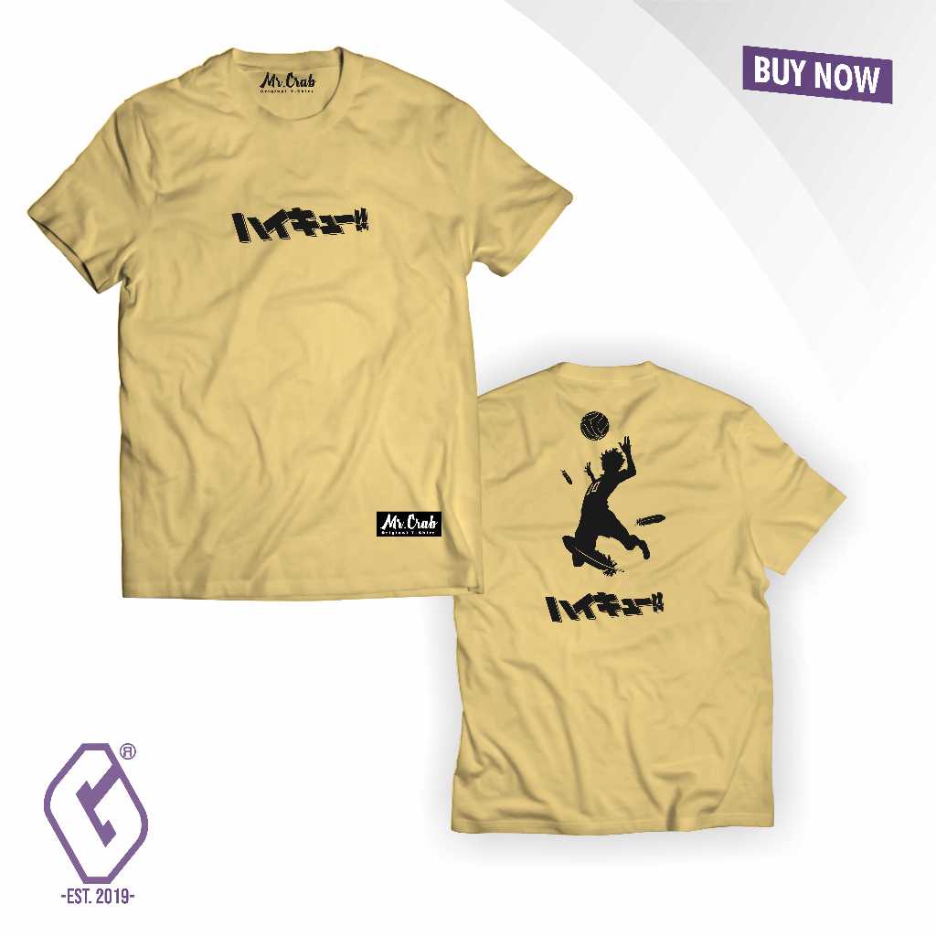 kaos anime haikyu / baju distro anime haikyu