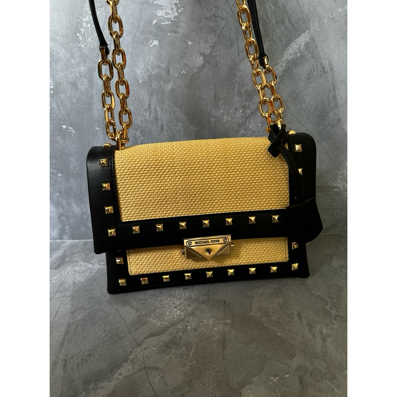 MK Cece studded shoulder crossbody