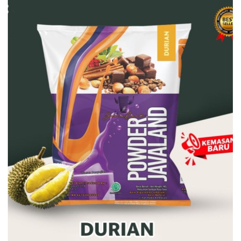 

BUBUK MINUMAN RASA DURIAN JAVALAND