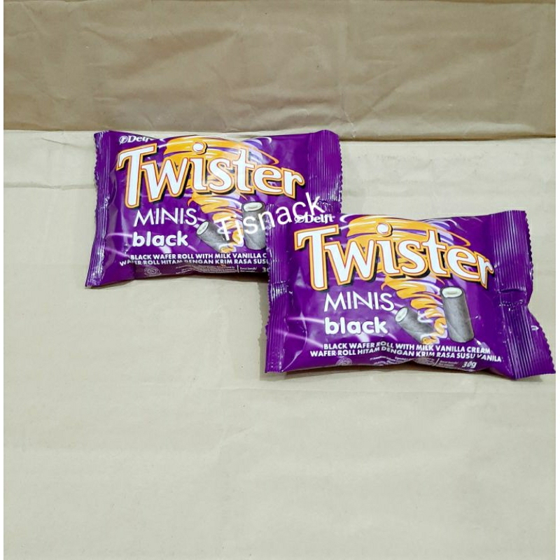 

Delfi Twister Minis Black 30g