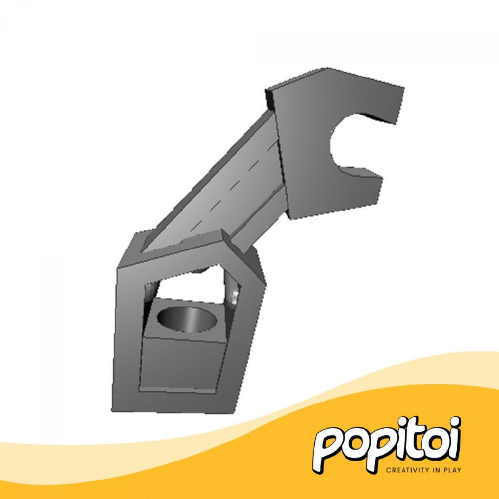 LEGO PART 98313 Arm Mechanical, Exo-Force / Bionicle, Thick Support