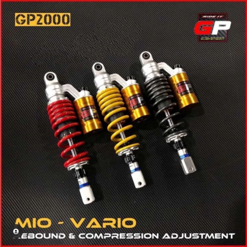 shock belakang matic Ride it GP 2000 clik ukuran 310mm