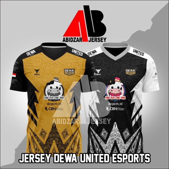 Jersey Dewa United Esports 2024 baju kaos anak dewa terbaru