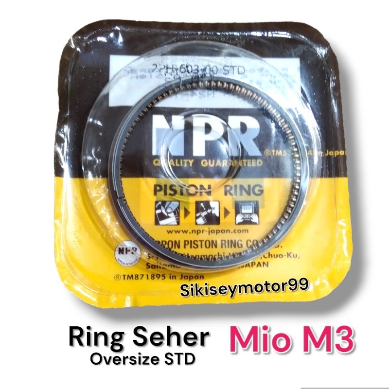 RING SEHER MIO M3 RING PISTON MIO M3 Original NPR