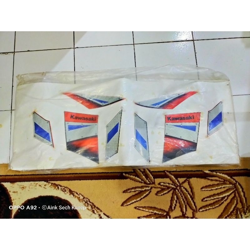 striping sticker zx130 orange 2007 41043-0930