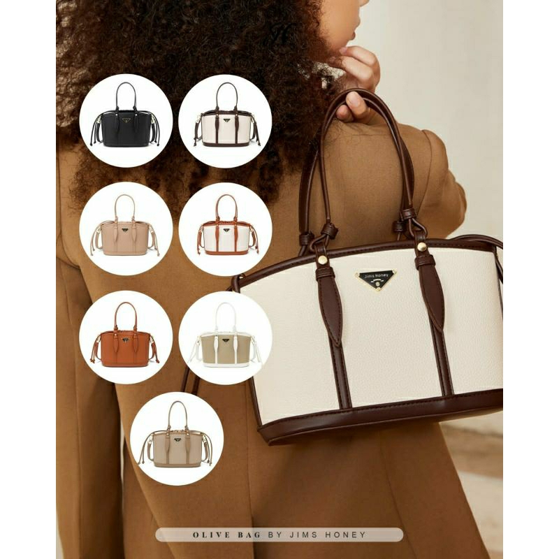 JIMS HONEY OLIVE BAG TAS SELEMPANG WANITA