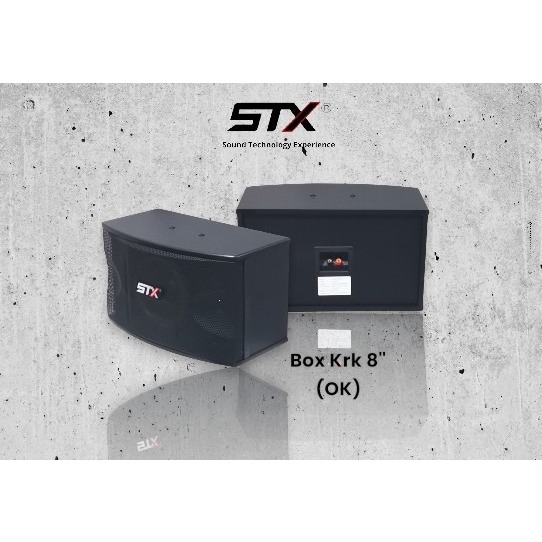 STX - BOX KRK : Box Karaoke 8" 80W Merk STX OK