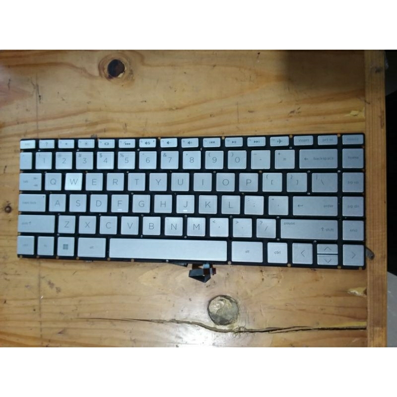 Keyboard Laptop HP 14 CF 14S-CF 14-DK 14-DF 14S-DF Backlight Silver