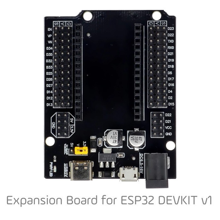 Expansion Board Shield for ESP32 ESP 32 WROOM 30Pin BASE PLATE Diskon
