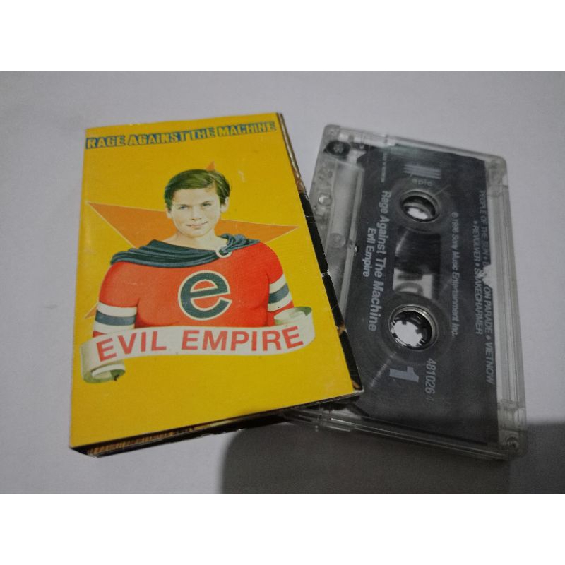 kaset Rage Against the machine - evil empire