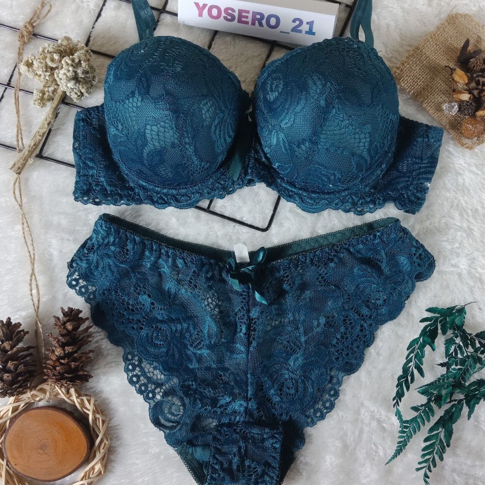 ART B46W CD BRA SET bh  Bra BRUKAT Bra Set dan Celana Dalam Premium Quality BRA VIRAL DAN TELARIS