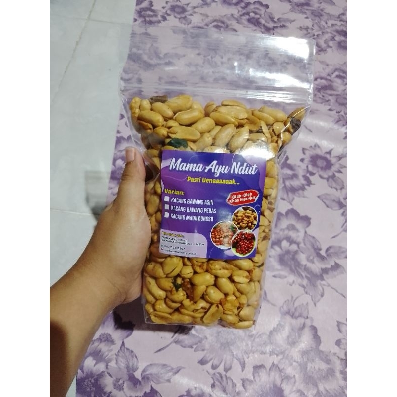 

Kacang Bawang Original 125gram, 250gram, 500gram, 1 Kg Oleh Oleh Khas Nganjuk Asli