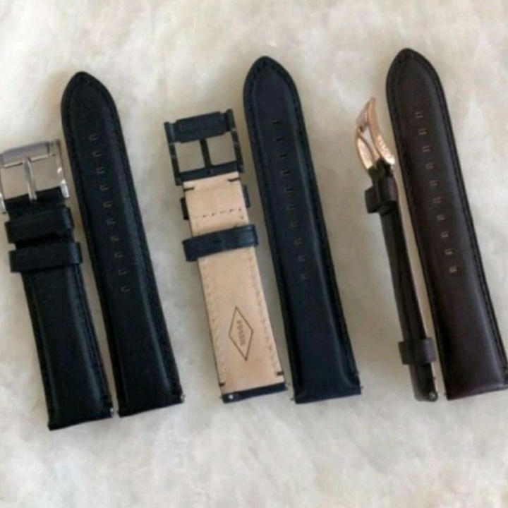 88 Strap kulit fossil tali jam fossil original 22 mm tali jam tangan asli