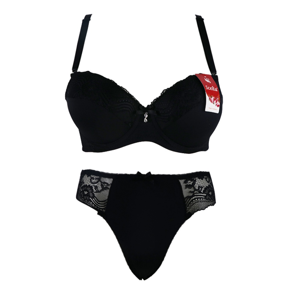 ART T7T Scelta  Setelan Bra Dan Celana Dalam Pakaian Dalam Wanita Cd Semi Transparan Bh Sc 1815 Set