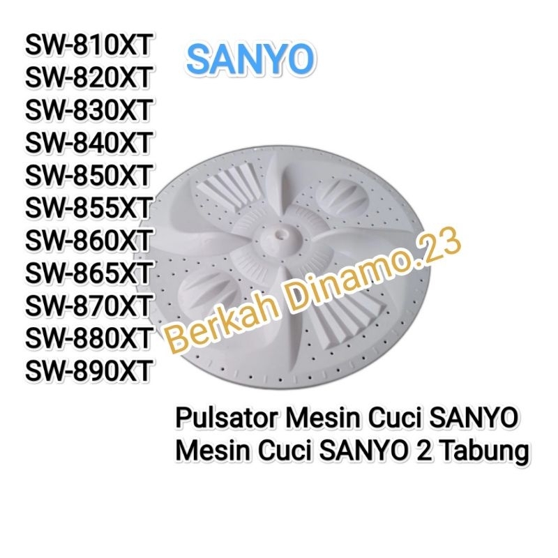 Pulsator Mesin Cuci SANYO SW-810XT SW-820XT SW-830XT SW-840XT SW-850XT SW-855XT SW-860XT SW-870XT SW