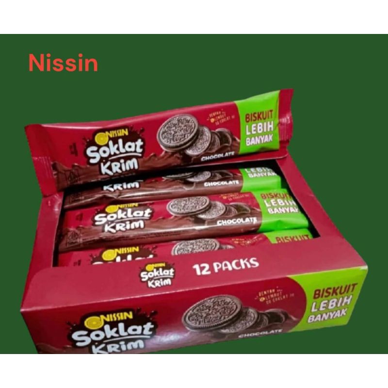 

NISSIN SOKLAT KRIM 1 KOTAK 12 PC @ 36 GR