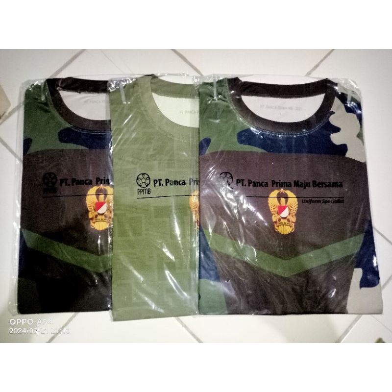 Original Kaos TNI KASAD Kaos Olahraga Army Doreng Loreng TNI Kaos Jersey TNI Fullprint Tentara Asli 