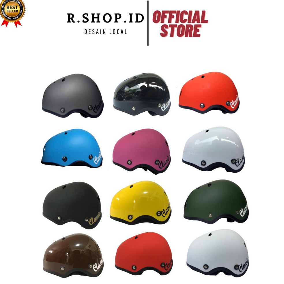 Stok Terbaru Helm Sepeda Classic Helm Sepeda Lipat Helm Sepeda Batok Helm Sepeda Helm Sepeda Clasic Murah