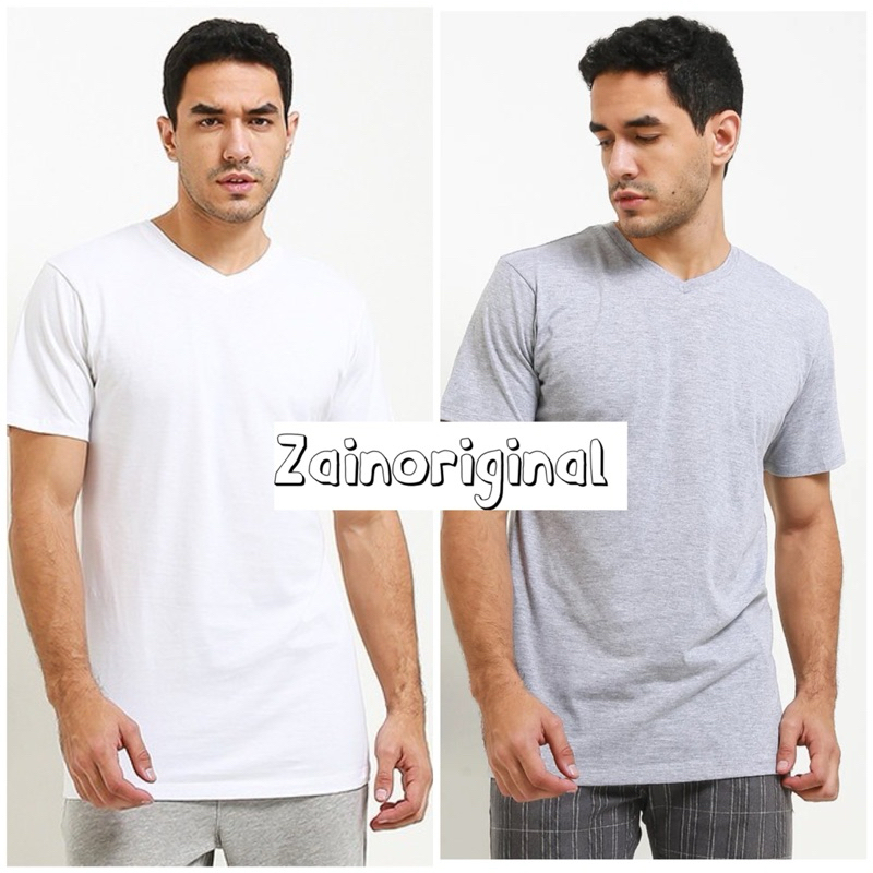 ORIGINAL HUSH PUPPIES V NECK TEE BAJU DALAMAN KAOS DALAM PRIA