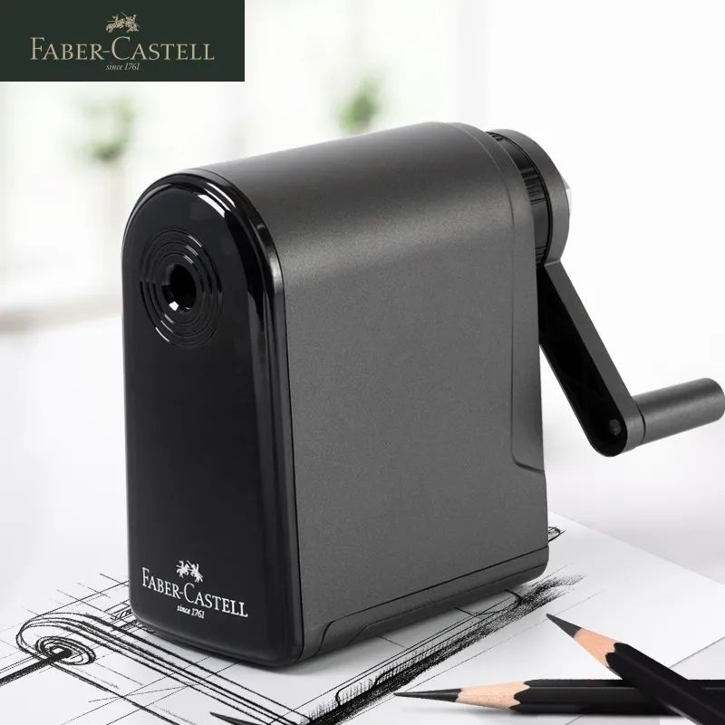 

Faber castell adjustable pencil sharpener serutan pensil