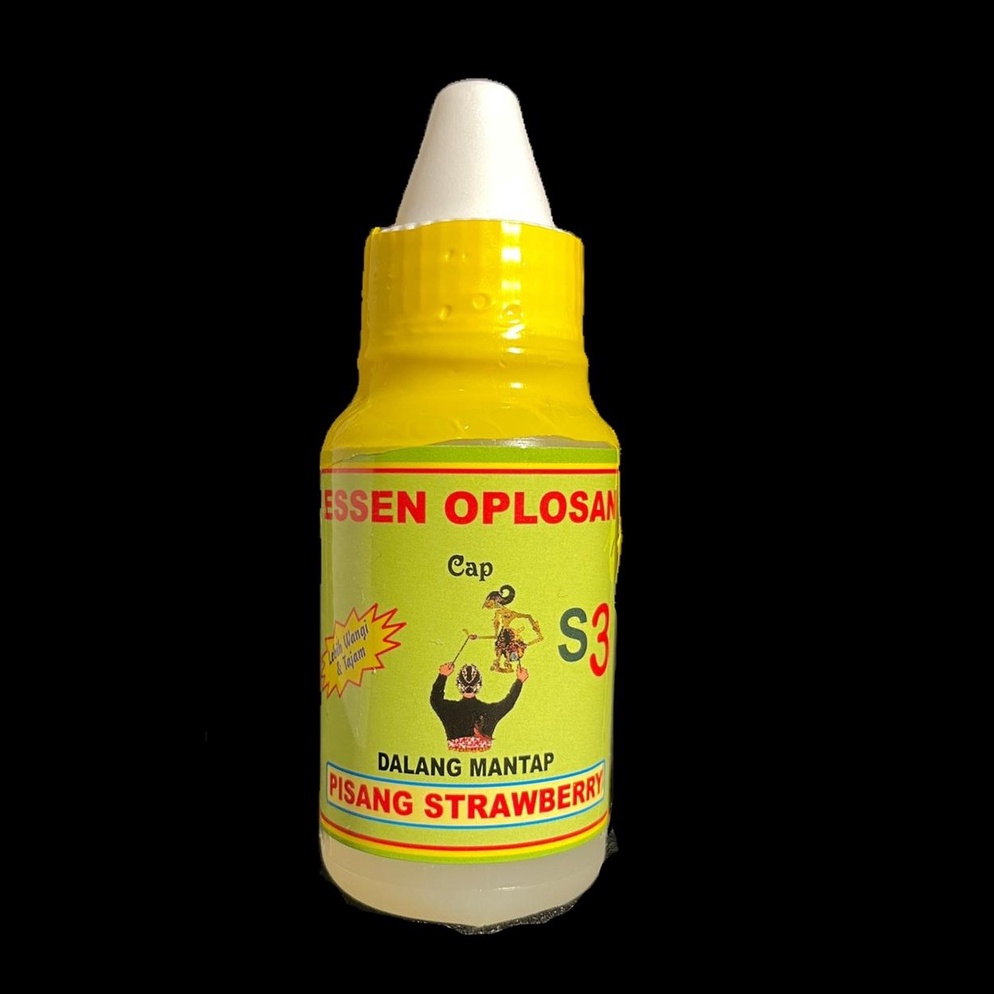 laris manis Essent Pisang Strawberry S3 Oplosan Dalang Mantap