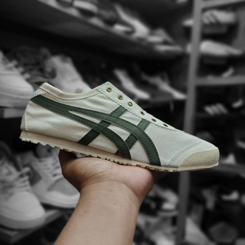 Sepatu Onitsuka Tiger Mexico 66 White Green