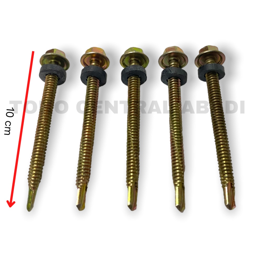 BEST SELLER Baut Roofing  Skrup Roofing CAMEL 1mm 1cm 5 pcs  Baut Roofing Baja Ringan  Baut Roofing 
