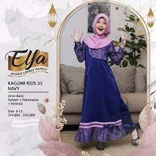 PROMO GAMIS ANAK ETHICA KAGUMI KIDS 33 NAVY [BISA COD]