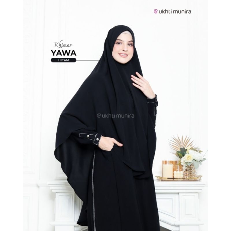 Khimar YAWA Hijab Instan Pet antem by UKHTI Munira [ORIGINAL]