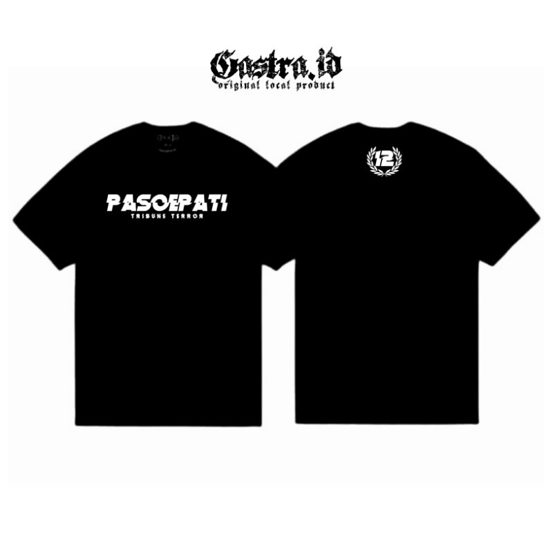 T-SHIRT PASOEPATI TRIBUN TERROR BLACK