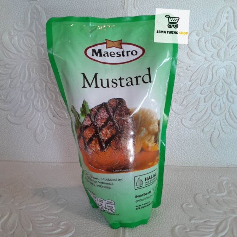 

Maestro MUSTARD 1KG - Saus Salad Sandwich