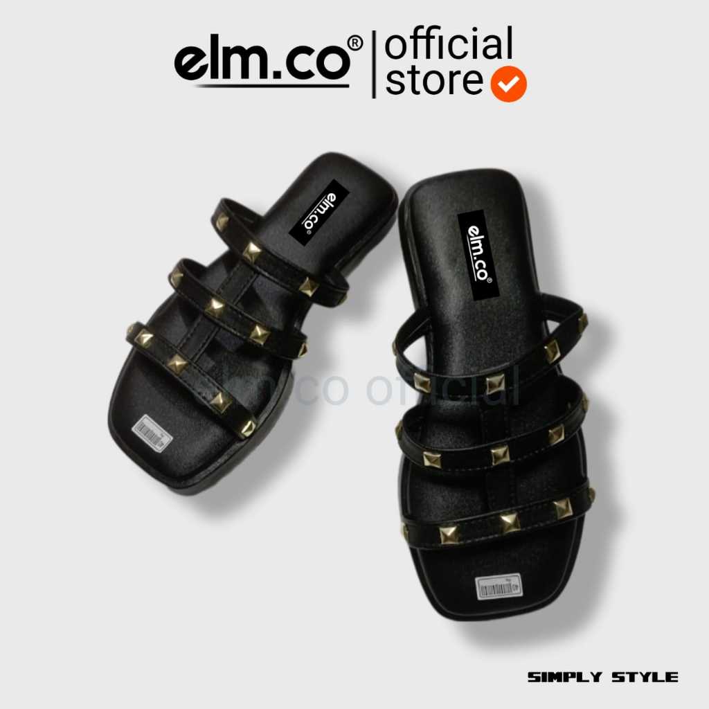 elm.co [ COD ] Sandal wanita flatform jelly sendal kekinian keren viral eff10