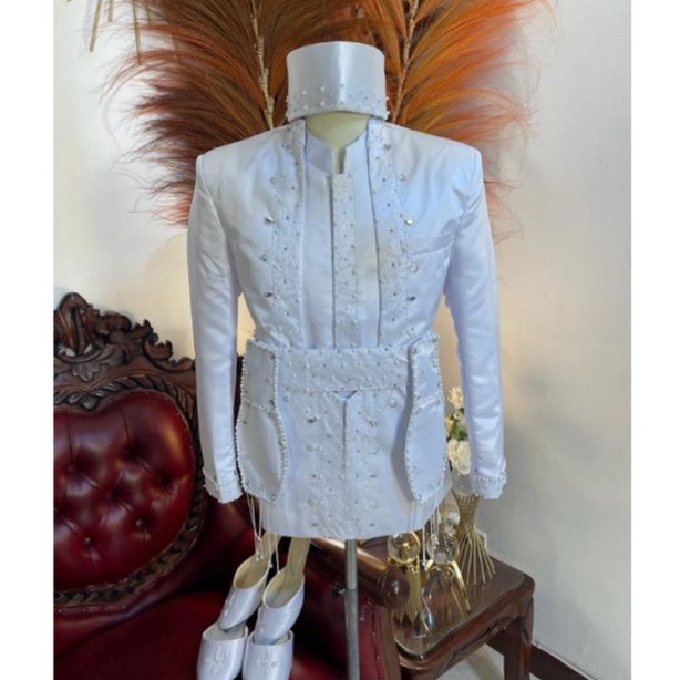 ART C45J Basofi pengantin Sunda  Beskap pengantin sunda  Beskap Pengantin Pria Sunda  Beskap pengant