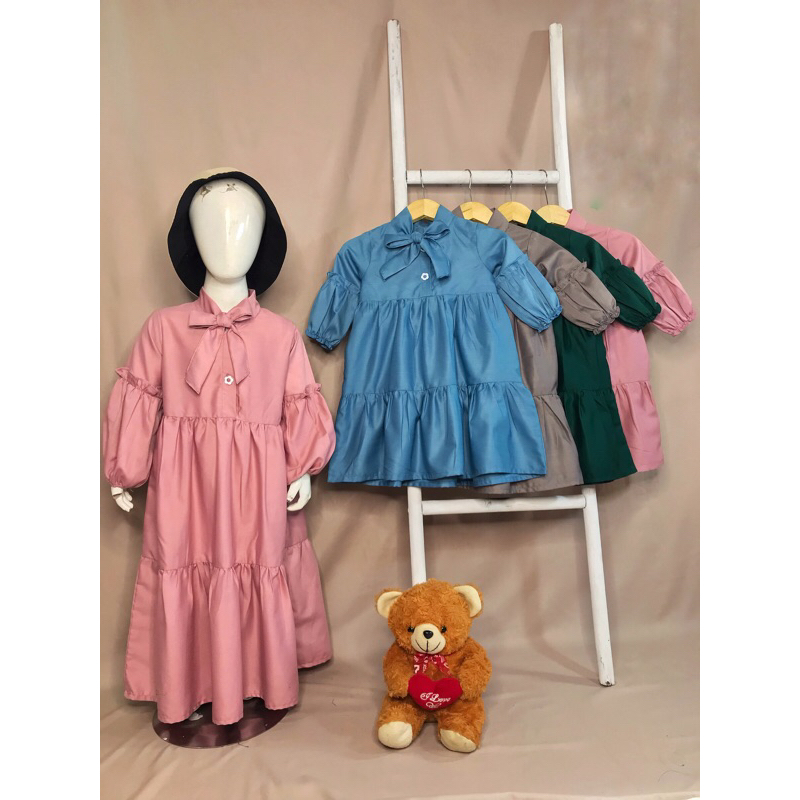 Gamis Feisya dress Anak cantik usia 1-11tahun