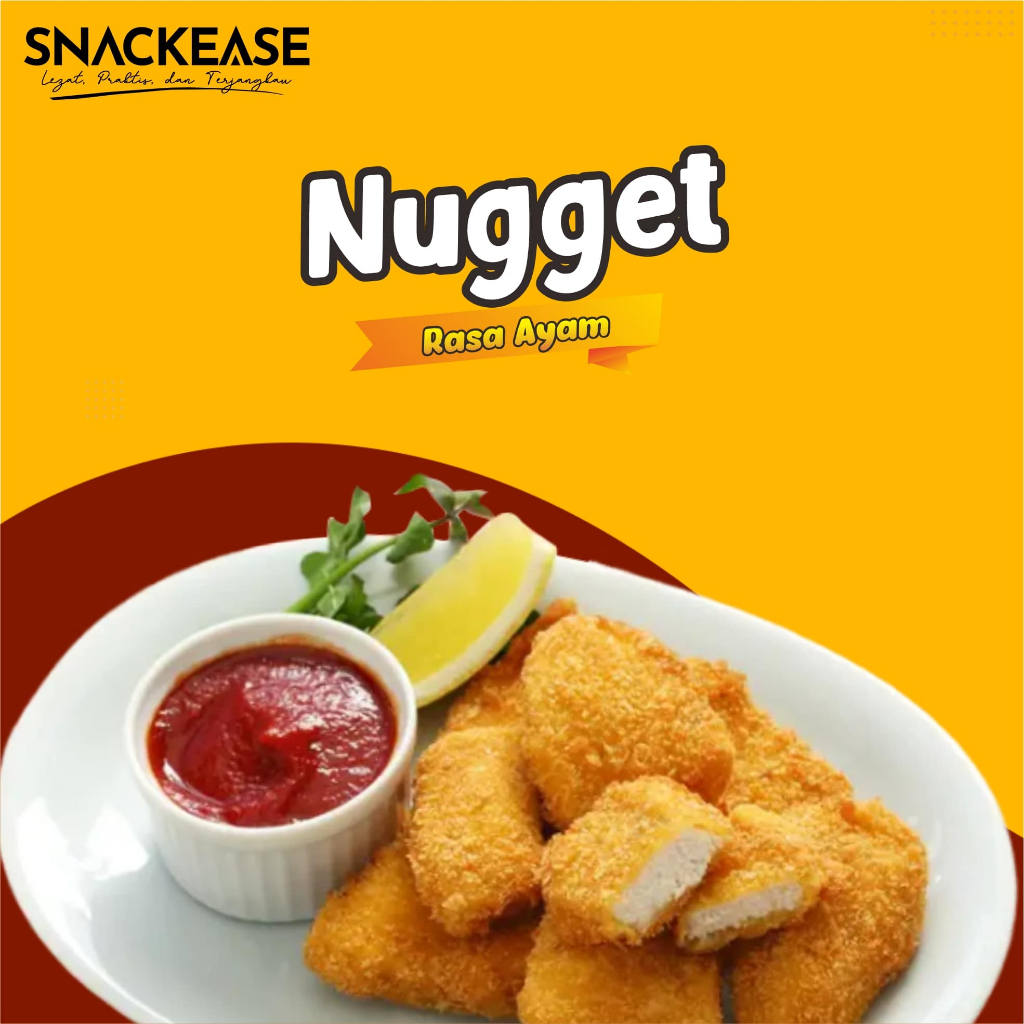 

Snackease Nugget Ayam Naget Bento Homemade MPASI Non Pengawet