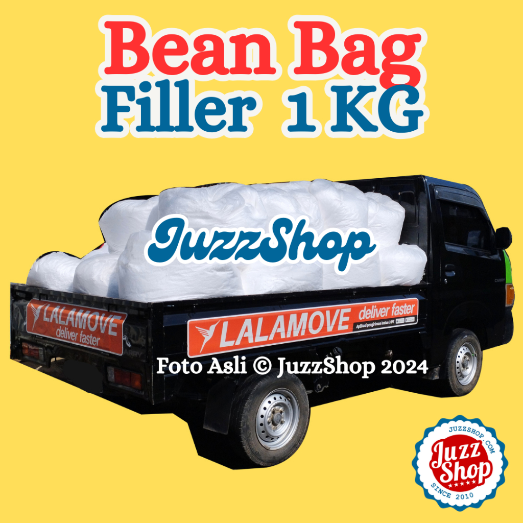 Styrofoam Sterofoam Beads Gabus Butiran Styrofoam Sterofoam Isi Refill Bean Bag Bantal Boneka Undian