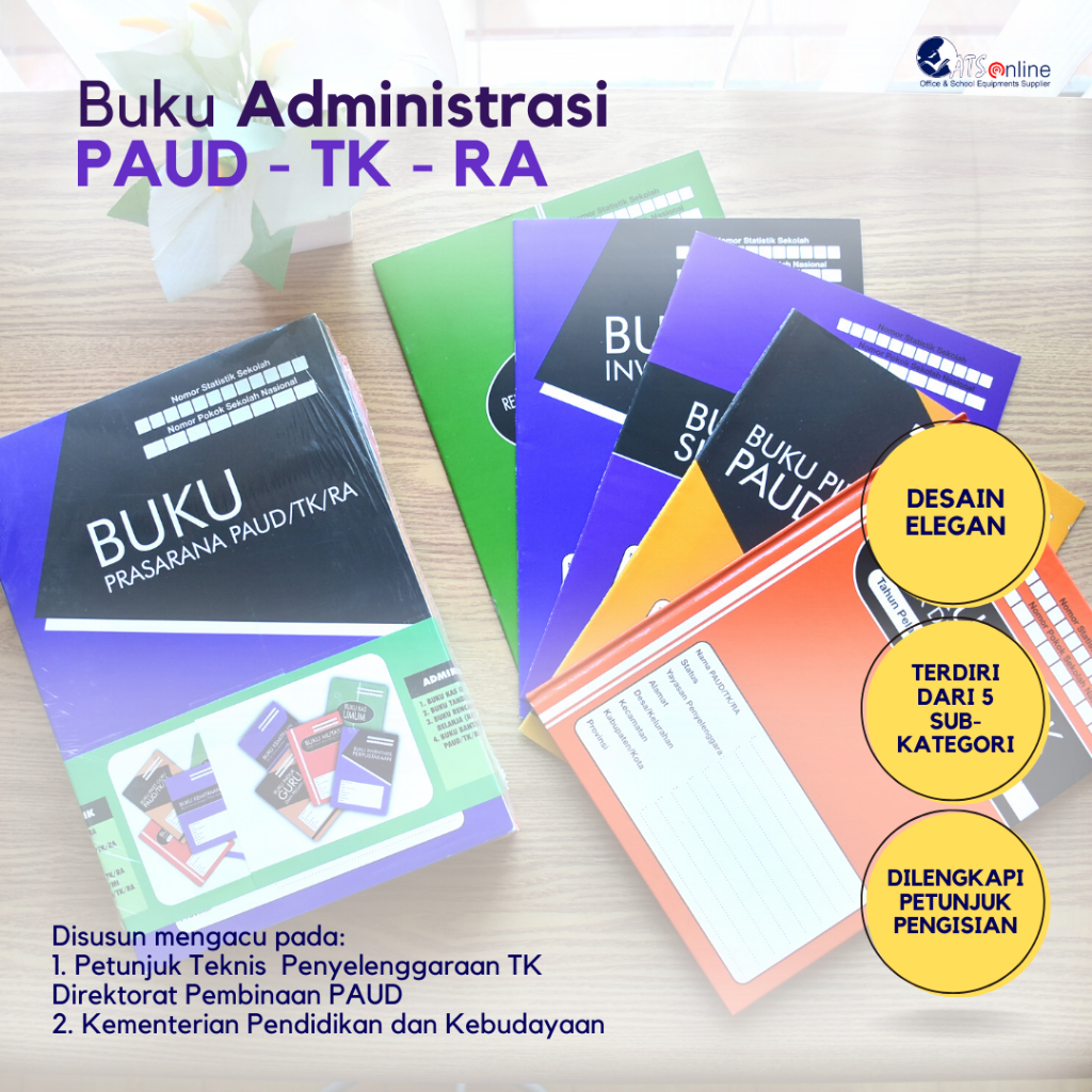 

GRAFIE Buku Administrasi untuk jenjang PAUD TK RA