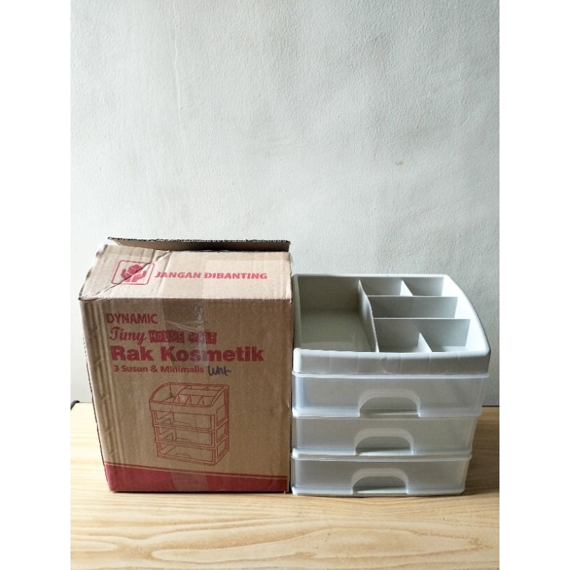 Rak Kosmetik 3 susun / Rak Kosmetik 3 Laci