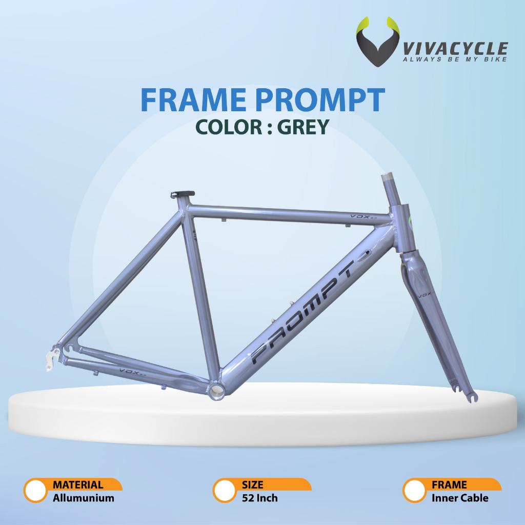 FRAME + FORK ALLOY 700C PROMPT VOX 2.0