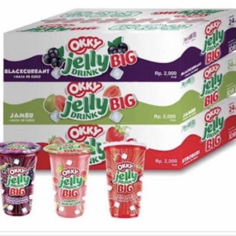 

[PGO] OKKY KLIK JELLY DRINK BIG 1DUS ISI 24PCS