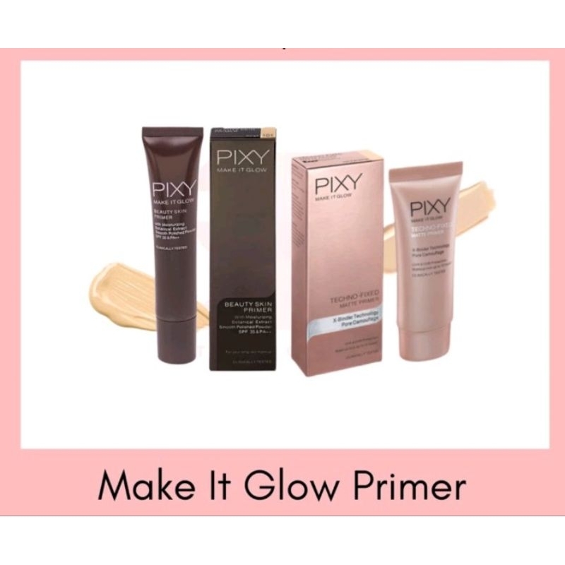 PIXY PRIMER GLOW BEAUTY SKIN PRIMER PIXY BASE MAKE UP