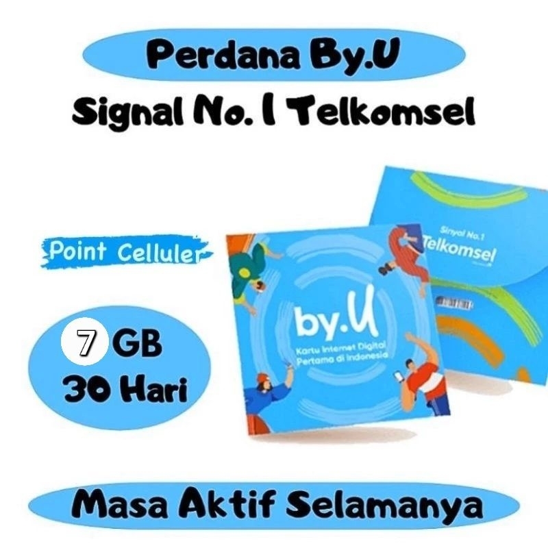 Paket Internet Murah Kartu Telkomsel By.U