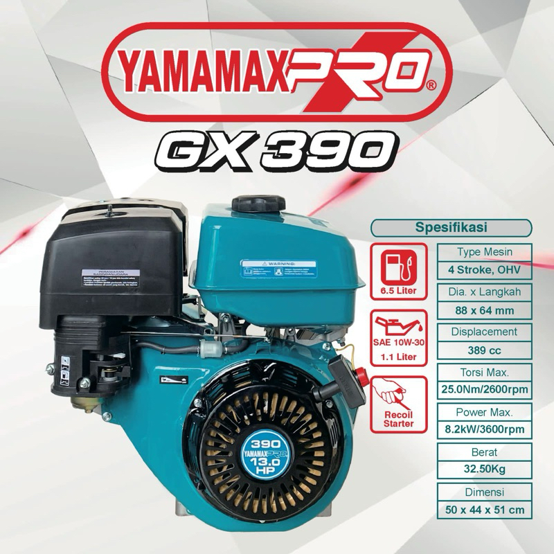 Engine Yamamax gx390 9hp