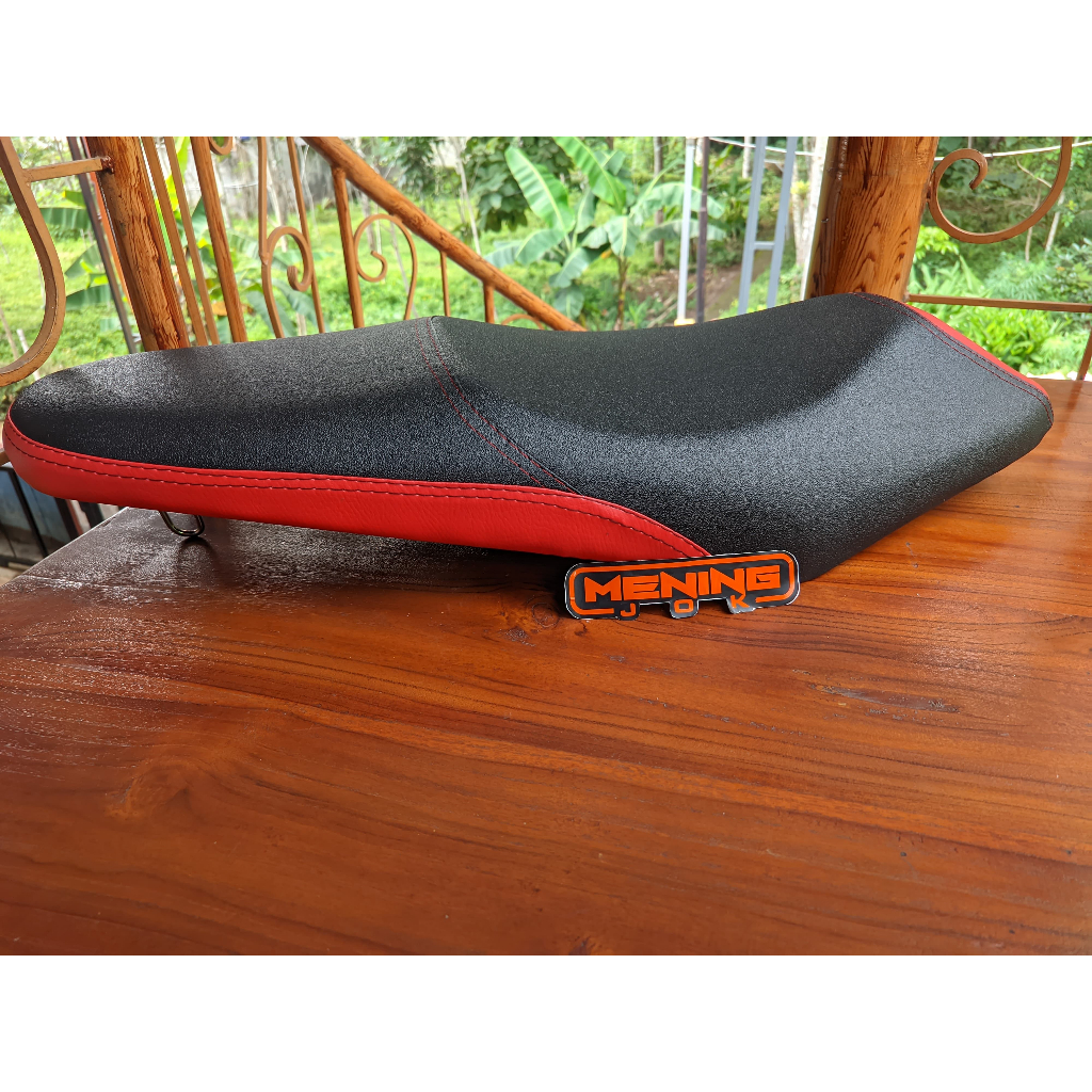 Jok Mio Soul GT double seat VARIASI MERAH - Jok Mio soul GT Roadrace double seat - Jok Mio soul GT t