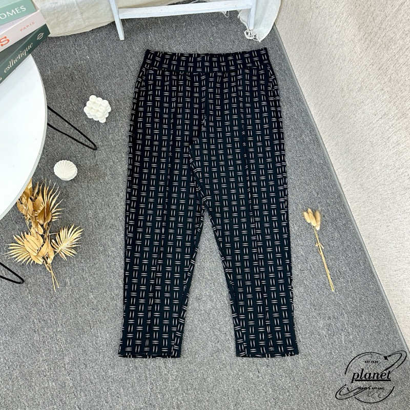 CELANA KOTAK KOTAK JUMBO BIG SIZE PANTS TARTAN CELANA PANJANG KAIN STRETCH MELAR